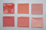 SSC- Fat 1/4 fabric bundle- Coral Blush