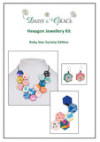Jewellery Kit - Hexagon - Ruby Star Edition