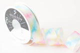 Tie Dye White Multi 25mm