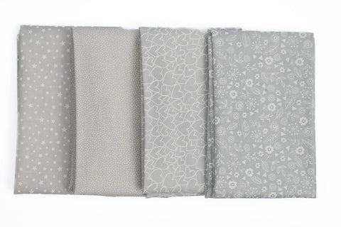 Grey Ditsy Fat 1/4 Bundle