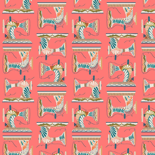 Country Sewing Club - Sewing Machines - Coral
