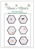 Snow Peeps Coaster Kit - Ombre Grey