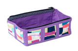 3" Square Tray bag - Violet Bauhaus