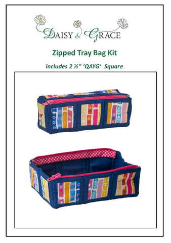 2 1/2" Square Tray bag - Washi Tape
