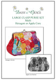 Large Clasp Purse Kit- Multi Coloured Version