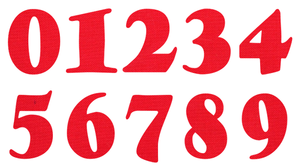 Advent Calendar Numbers - 1"